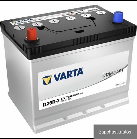 Купить 75Ah Аккумулятор 12V 6ст-75.1 Varta Asia 680A