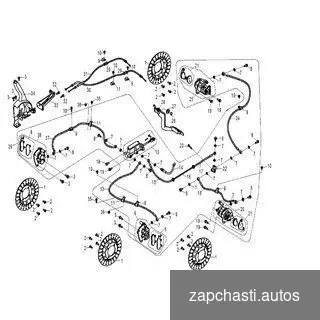 Купить Шланг тормозной, cfmoto U8W EFI&EPS