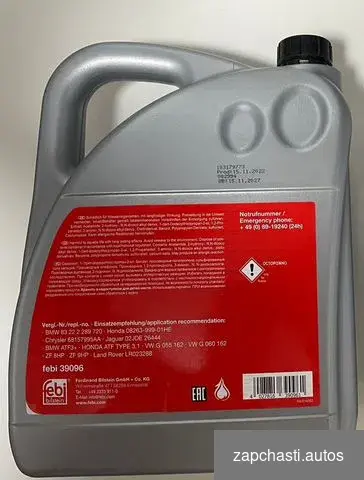 Купить Febi 39096 ZF Lifeguardfluid 8 / 9