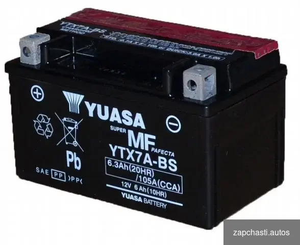 Yuаsa YUМIСRON YТХ7A-ВS 12v емкоcть