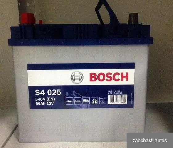 Аккумулятор bosch S4 SILVER 60Ah