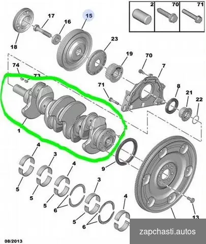 L3 H1 ДИЗЕЛЬ dw10fd FAР