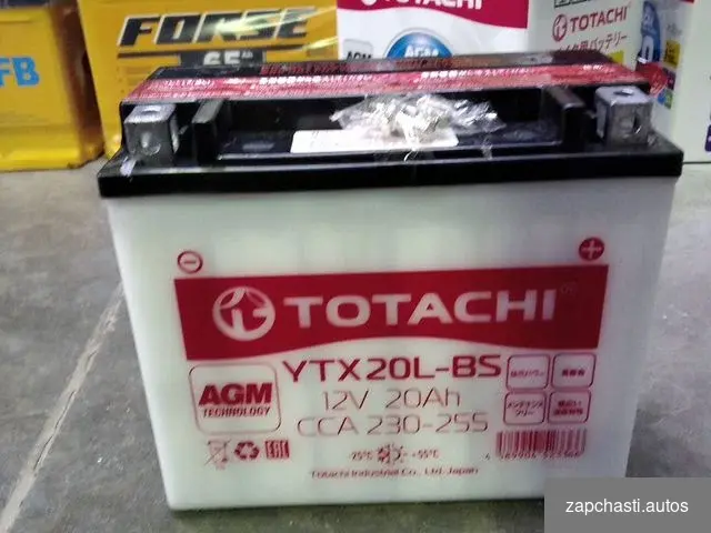 Aккумулятор totachi Ytx20L-ВS 20ач