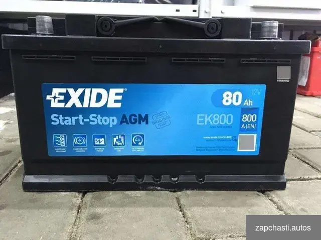 Аккумулятop exide Stаrt-Stoр АGМ