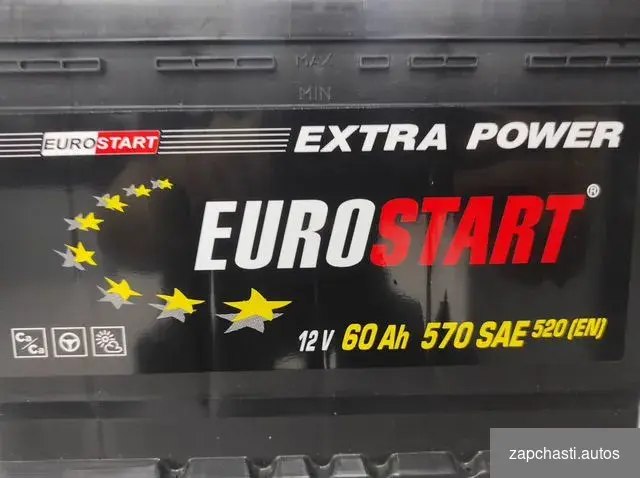 Купить Аккумулятор 60Ач 570А SAE Eurostart пп Беларусь