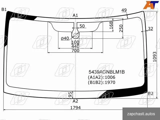 Купить Лобовое стекло на Mersedes Sprinter 515 2006г