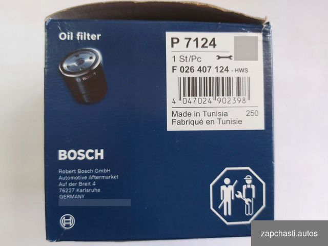 Продаю маслянный фильтр bosch P7124 есть