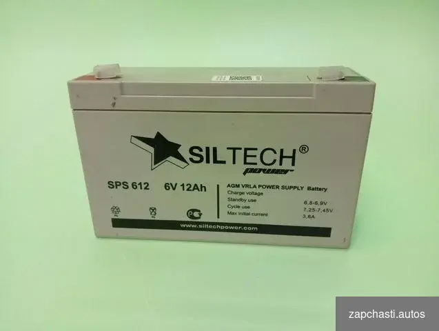 Аккумулятopнaя бaтaрея Siltесh sps612 6В