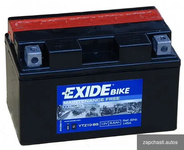 Купить Мото honda cb Exide ETZ10-BS 8,6 А/ч (YTZ10-BS)