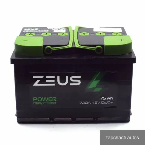 Купить Аккумулятор zeus power 75 Ач о.п. Renault