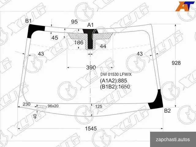 Купить Лобовое стекло на Cadillac SRX 03-09г