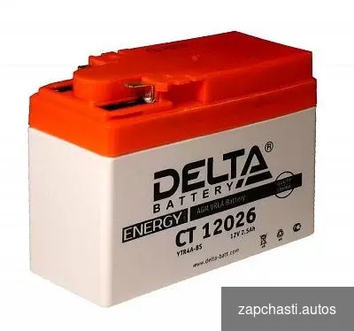 Купить Аккумулятор 12v на Скутер Мопед Delta CT 12026