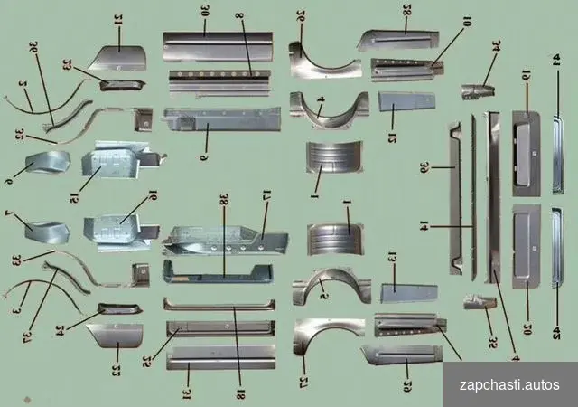 Запчасти на газель кузовные #2 купить